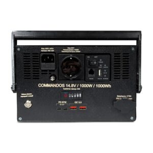 Зарядна станція COMMANDOS 14,8V/1000W/1kWh