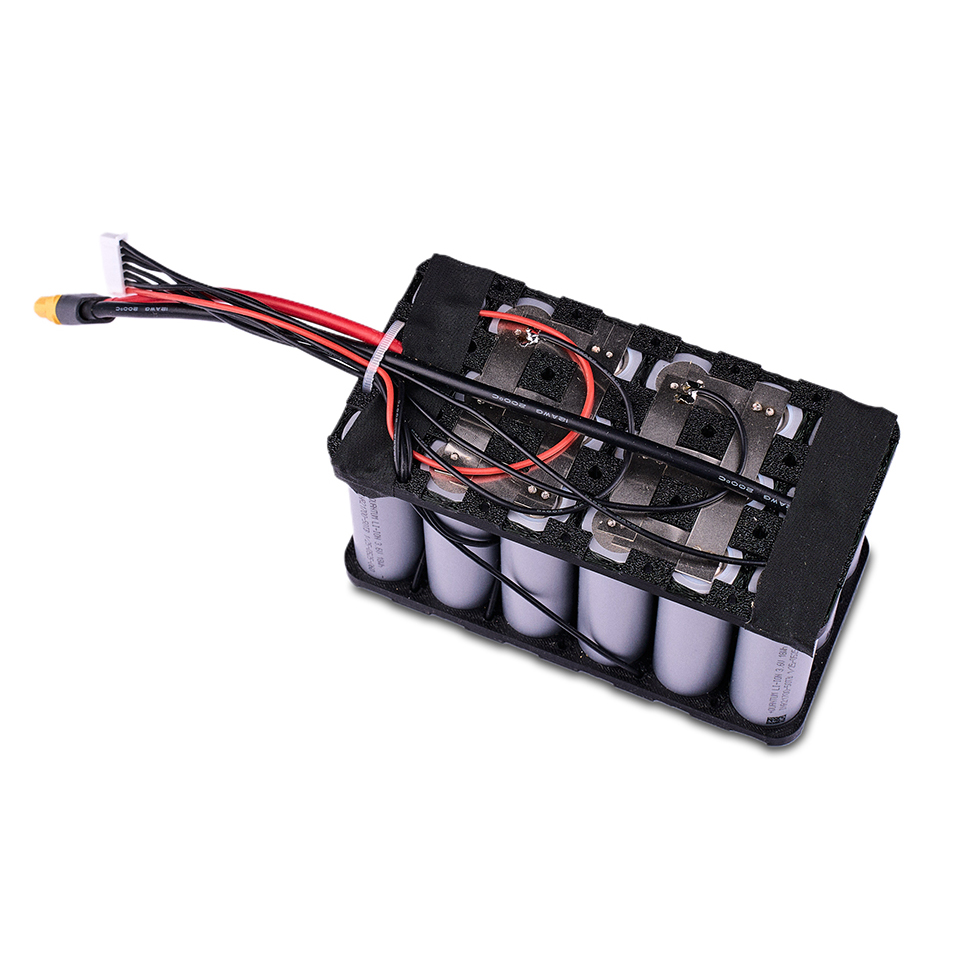 Аккумуляторная сборка 6S3P (21700) 15000mAh 21,6V/180A