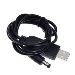 Кабель-перетворювач USB/5.5x2.1mm 1m 9V