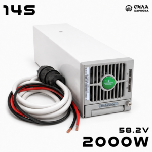 Зарядний пристрій 14S 58.2V 2000W 37A